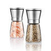 COZZINE Stainless Steel Grinder Glass Bottle Small Set of 2