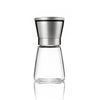 COZZINE Stainless Steel Grinder Glass Bottle Small Set of 2
