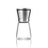 COZZINE Stainless Steel Grinder Glass Bottle Small Set of 2