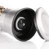 COZZINE Stainless Steel Grinder Glass Bottle Small Set of 2