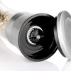 COZZINE Stainless Steel Grinder Glass Bottle Large Set of 2