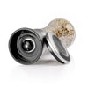 COZZINE Stainless Steel Grinder Glass Bottle Large Set of 2