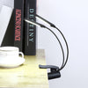 Portable Clip on Book Lamp Flexible Music Stand Light