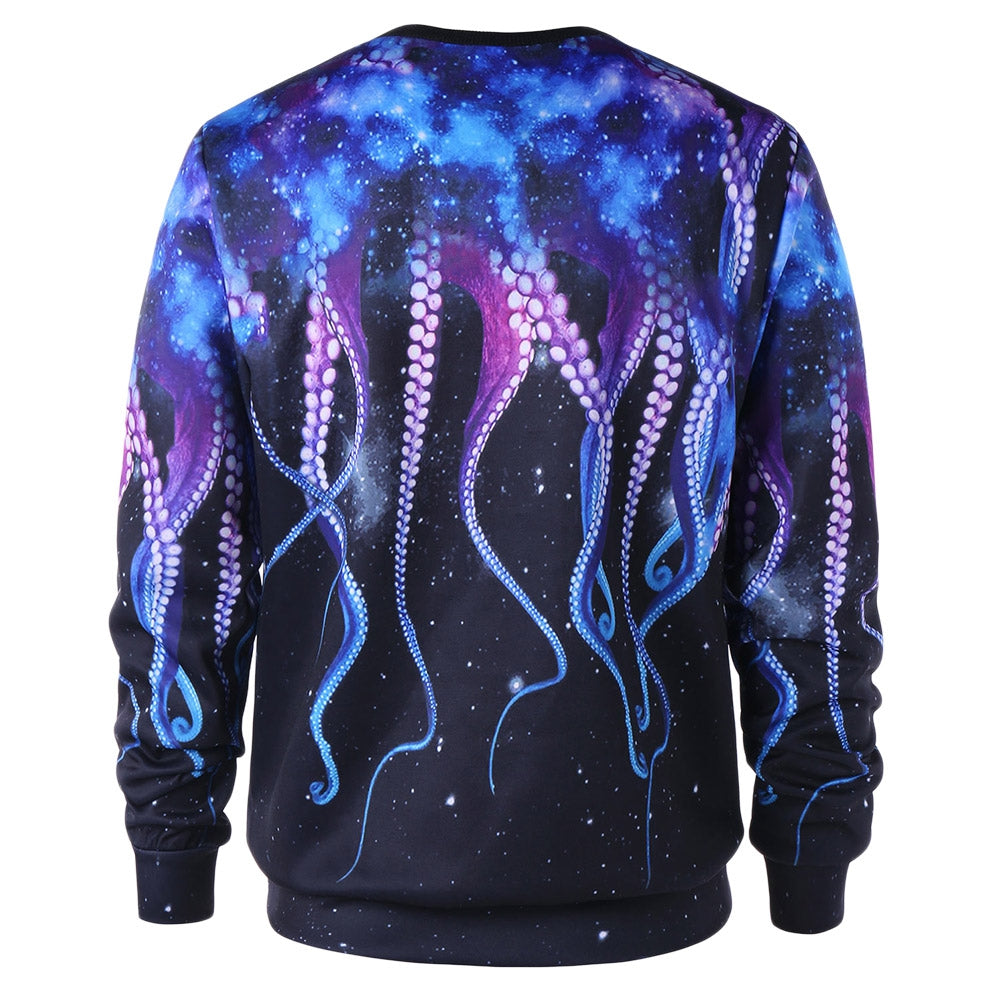 Octopus Galaxy Sweatshirt