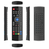 MX 2.4G Wireless Remote Control Keyboard Air Mouse  -  BLACK