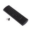 MX 2.4G Wireless Remote Control Keyboard Air Mouse  -  BLACK