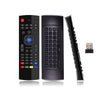 MX 2.4G Wireless Remote Control Keyboard Air Mouse  -  BLACK