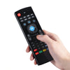 MX 2.4G Wireless Remote Control Keyboard Air Mouse  -  BLACK