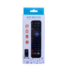 MX 2.4G Wireless Remote Control Keyboard Air Mouse  -  BLACK
