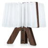 S - 001 LED Wooden Folding Book R Shape Night Light