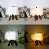 S - 001 LED Wooden Folding Book R Shape Night Light
