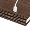 S - 001 LED Wooden Folding Book R Shape Night Light