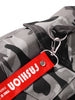 Graphic Camo Print Hooded Jacket