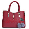 3pcs Women Handbag PU Leather Shoulder Bag