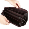 Baellerry PU Leather Men Clutch Wallet Business Handy Bag