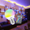 EXUP RGB E27 5W 270 Degree Remote Control LED Spot Bulb