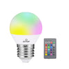 EXUP RGB E27 5W 270 Degree Remote Control LED Spot Bulb