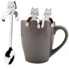 Cute Cat Pattern Flatware Long Handle Spoon
