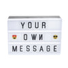 LED DIY Letter Combination Light Box Night Lamp