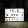 LED DIY Letter Combination Light Box Night Lamp