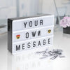 LED DIY Letter Combination Light Box Night Lamp