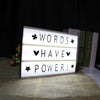 LED DIY Letter Combination Light Box Night Lamp