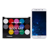 15 Color Body Painting Kit Glitter Eye Shadow Makeup Palette