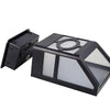 1PCS Polycrystalline silicon solar light-operated Super Bright Wall Mount Outdoor Garden Lamp