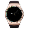 KingWear KW18 1.3 inch Round Dial Smartwatch Phone MTK2502 IPS Screen Pedometer Sedentary Reminder Bluetooth 4.0 Heart Rate Monitor
