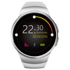 KingWear KW18 1.3 inch Round Dial Smartwatch Phone MTK2502 IPS Screen Pedometer Sedentary Reminder Bluetooth 4.0 Heart Rate Monitor
