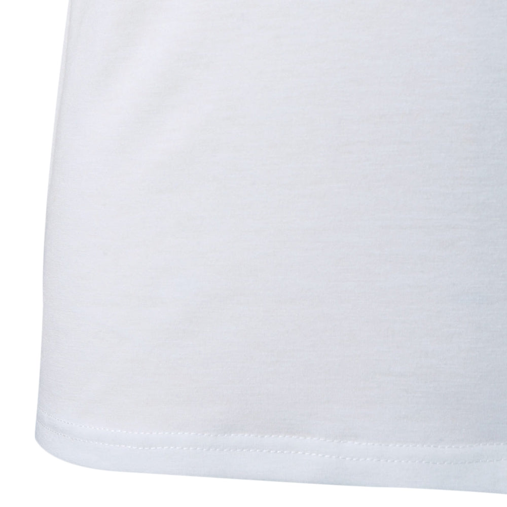 Patch Pocket Drawstring Neck T-shirt