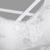 Padded Cross Front Lace Crop Cami Top