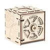Wooden Mechanical Model 3D Puzzle Cipher Code Deposit Box