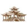 3D Ancient Architectural Model Simulation Puzzle Gallery Bridge