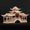 3D Ancient Architectural Model Simulation Puzzle Gallery Bridge