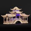 3D Ancient Architectural Model Simulation Puzzle Gallery Bridge