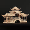 3D Ancient Architectural Model Simulation Puzzle Gallery Bridge