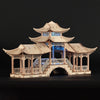 3D Ancient Architectural Model Simulation Puzzle Gallery Bridge
