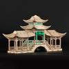 3D Ancient Architectural Model Simulation Puzzle Gallery Bridge