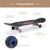 PUENTE 608 Adult Maple Four-wheel ABEC - 9 Skateboard