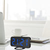 Creative LED Digital Alarm Table Clock Brightness Adjustable for Home Office Hotel