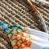 Low Cut Pineapple Print Backless Swimsuit