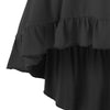 Lace Up Empire Waist Flounce T-shirt
