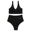 High Waisted Cut Out Bikini Swimsuit