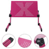 Folding Adjustable Laptop Notebook Desk Table Stand Bed Tray
