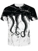 Octopus Tentacles Print Tee