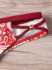 Mandala Print Halter Neck Bikini Set