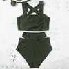 Caged High Rise Bikini Set
