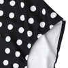 Peplum High Waisted Polka Dot Tankini Set