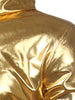 Metallic Color Hooded Tee